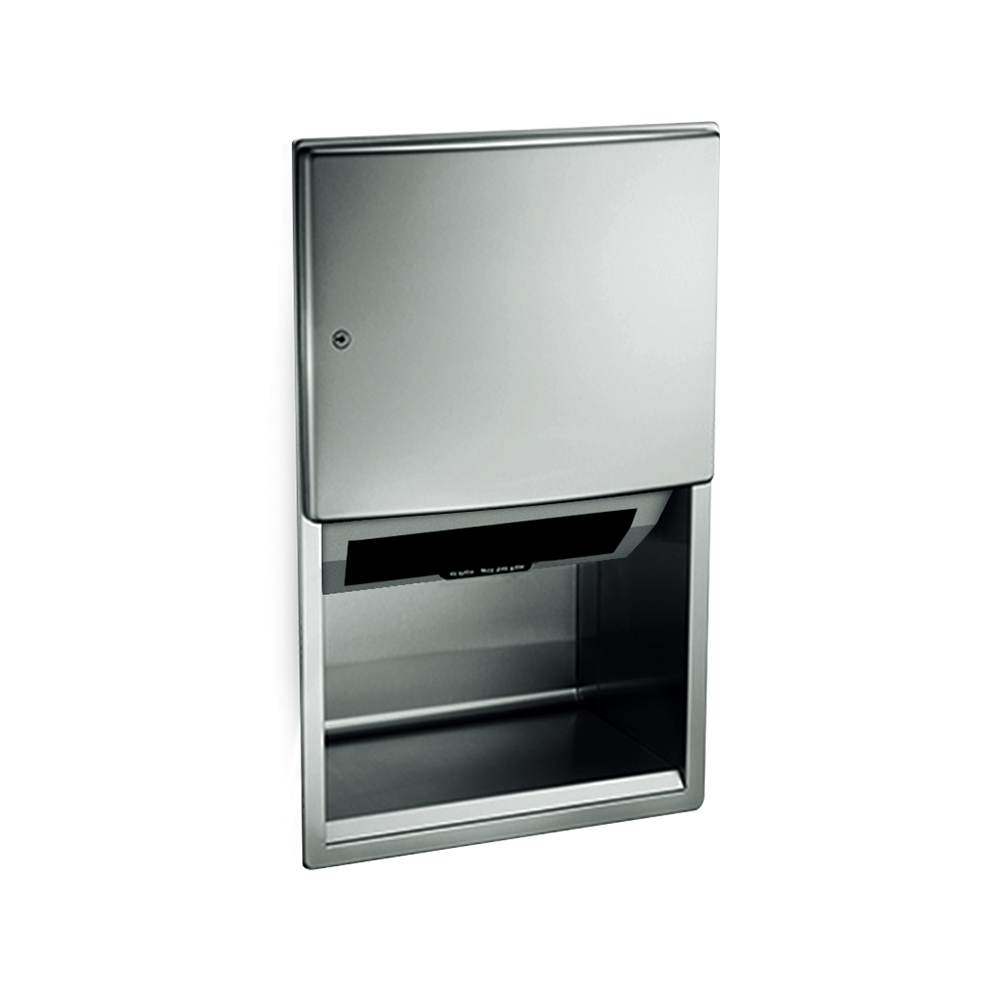 204523a Asi Recessedautomaticrollpapertoweldispenser@2x