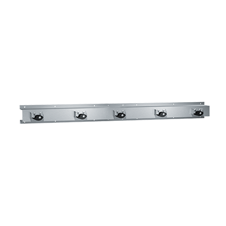 8215-5 ASI Mop and Broom Racks