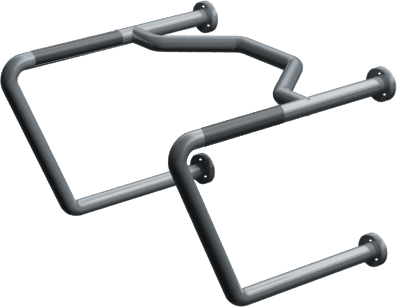 ग्रैबर टाइप 34 पी एक्सपोज्ड माउंट 3 होल