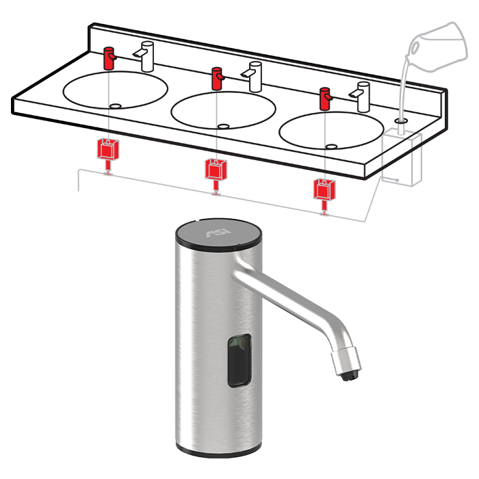 Top Fill Illustration Dispenser Web